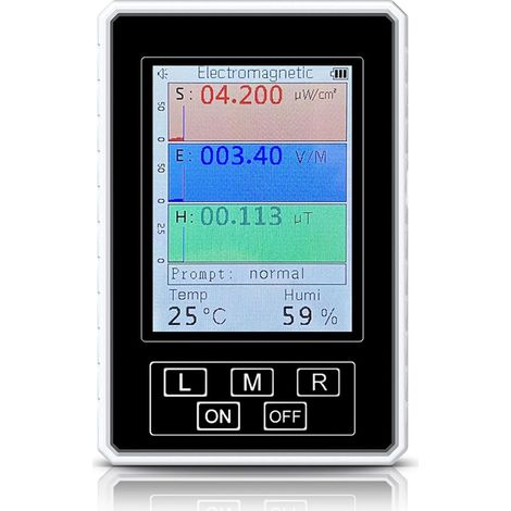 Hochpräzises professionelles Messgerät für Kernstrahlungsdetektoren, Radioaktivitätsdetektor, Beta-Gamma-Röntgendatentester, Marmor für EMF-Inspektionen