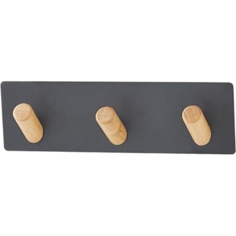 Crochets Magnétiques, Porte-Manteau Magnétique avec 3 Crochets pour Suspension Intérieure et Extérieure, Cuisine, Porte-Clés, Réfrigérateur, Four B Installation Facile Facile à Utiliser (1/5)