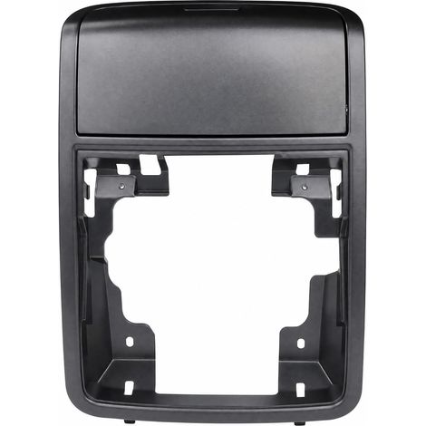 Vehicle-Specific Ceiling Storage Compartment Sunglasses Box with Hinged Roof Cover, Compact for Daily Driving, Black (1/5)