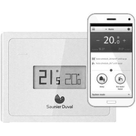 Saunier Duval Migo verbundenes Thermostat weiß kompakt