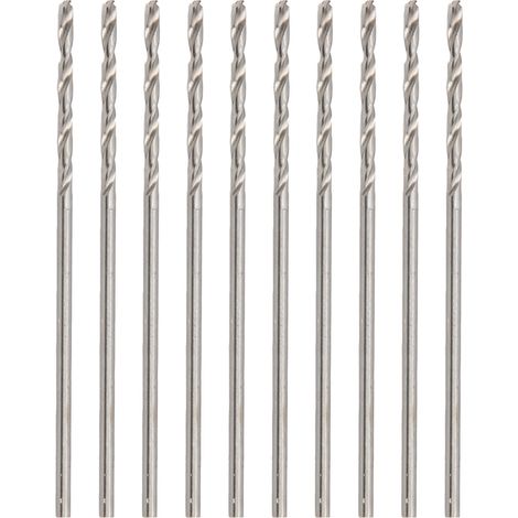 Foret hélicoïdal de 1,0 mm en acier rapide à queue droite pour perles, accessoire de perçage (1/5)