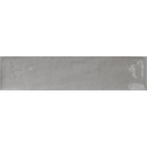 Carrelage mur effet zellige gris 6,5x26,6 cm CROMIA26 GRIGIO 3 (vendu par boite de 1m2) (1/4)
