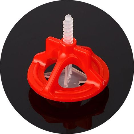 Croisillons carrelage autonivelant 2 mm 100 clips + 100 cadrans réutilisables Shaffer pro système nivellement à visser Kit niveleur carrelage aide à la pose de carreaux pour pose Sols/murs (1/3)