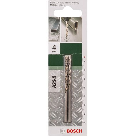 Bosch Metallbohrer HSS-G DIN 338 D= 4,0 mm L= 75 mm - 2609255041 (1/4)