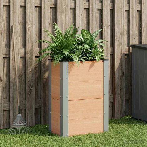 Teenpull – Hochbeet Braun 50 x 30 x 72 cm (1/5)