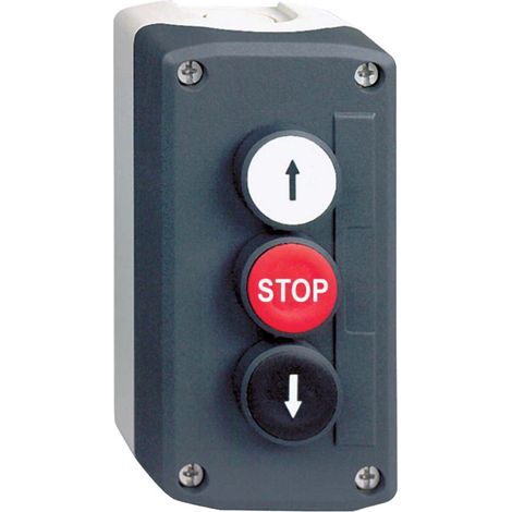 Schneider Electric AUFBAUGEHÄUSE M. 3 DRUCKTASTER (XAL-D326 AUF-STOP-AB)