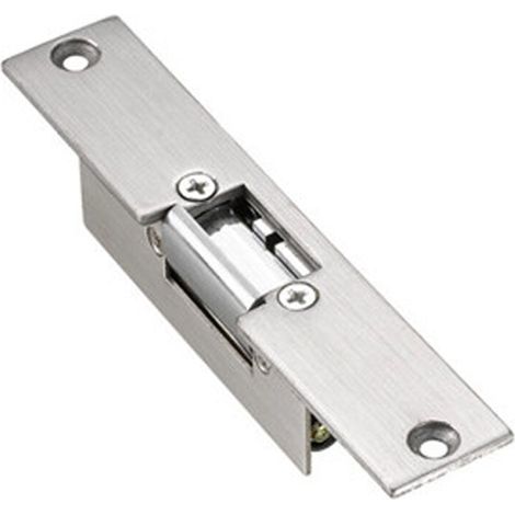 Verrou Electrique Pour Serrure A Coulisse - 500 Kg Resistance A La Poussee - Acier Inoxydable 304 - Pour Portes En Bois Metal PVC - 1 Unite