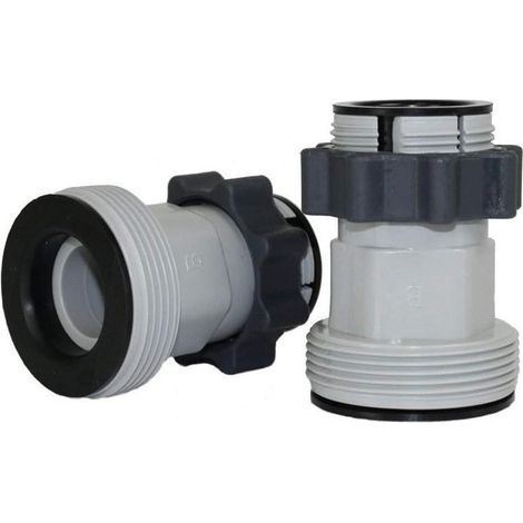 Schlauchadapter von 1,25 Zoll auf 1,5 Zoll für INTEX- und Bestway-Filterpumpenanschlüsse (1/5)