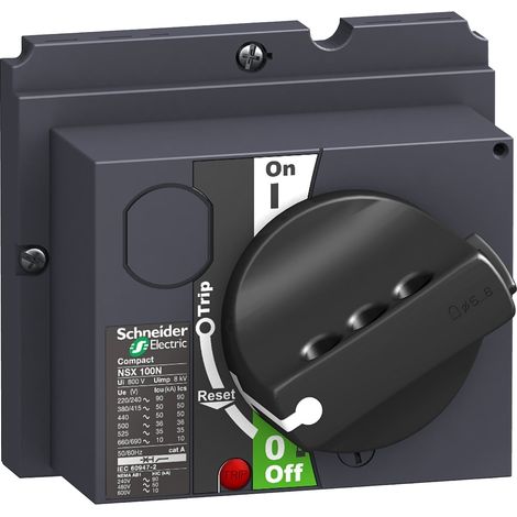 Manovra rotativa diretta nera, interruttore ComPacT New Gen NSX100/160/250, IP40 - LV429337T