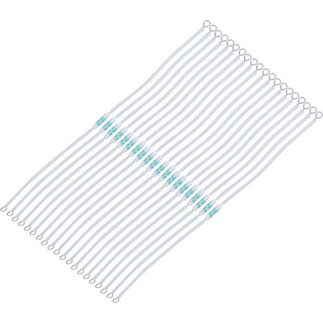 20 Stück 250V 10A HF-Keramiksicherung, Abschalttemperatur-Thermosicherung für Haushaltsgeräte (240 mm / 9,4 Zoll, 165 °C) (1/5)
