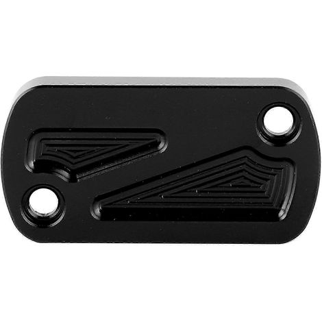 Couvercle de réservoir de liquide de frein en alliage d'aluminium, compatible avec Honda CRF450L, Z125M, 400X, CB125R et CBR400R (noir). (1/4)