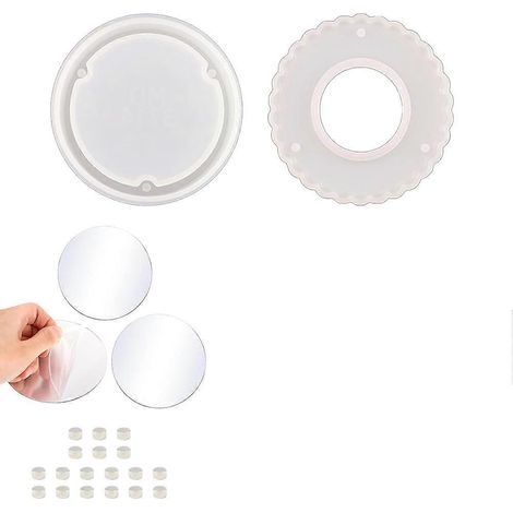 Laness Kompakte Aufbewahrungsformen für Epoxidharz, Silikonformen, Aufbewahrungsbox mit Magnetdeckel. (1/5)