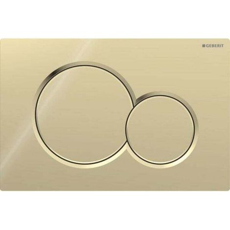 Geberit Sigma01 Zweimengenspülplatte, Spezialverzinktes Messing 115.770.DT.5 Ortviai (1/4)