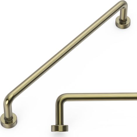 10 Pièces Poignee de Meuble Cuisine Bronze Vert Vieill 128mm Alliage de zinc Poignées Meubles avec Vis, pour Bureaux, Tiroirs, Armoires, Placard UK0052 (1/5)