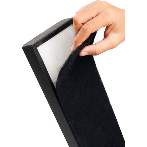 Filtre à air en mousse de charbon actif 4 pièces/jeu pour AC4800 B FLT4825, accessoires de rechange épurateurs (1/5)