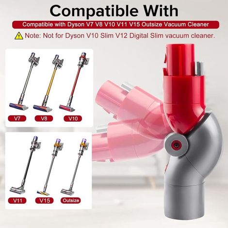 Adattatore a sgancio rapido per mobili bassi 970790-01 per aspirapolvere Dyson V7 V8 V10 V11 V15 Outsize