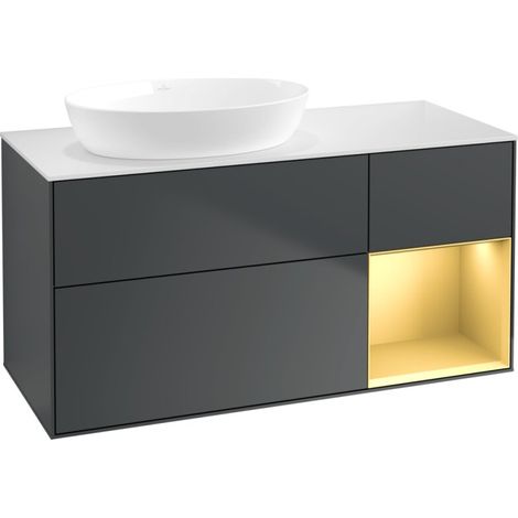 Villeroy & Boch FA51HFHG Armoire sous lavabo Finion FA5 (1/2)