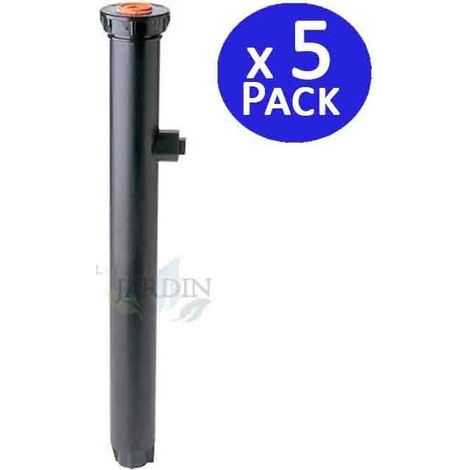 Pack 5 Difusores de Riego Rain Bird 1812, Altura de Elevación 30cm (1/2)