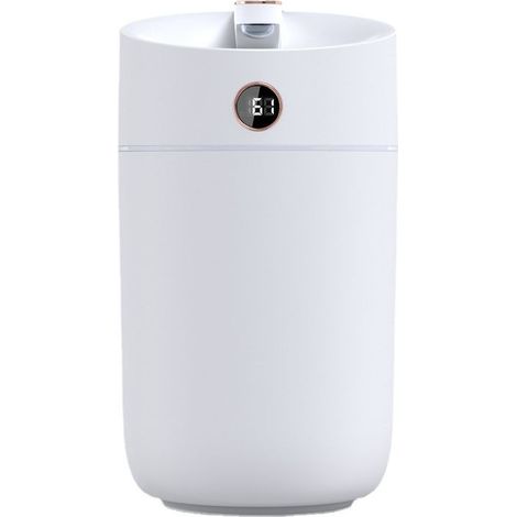 Umidificatore d'aria da 3 litri con sensore di umidità intelligente, per camera da letto, umidificatore a ultrasuoni con spegnimento automatico