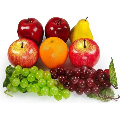 Künstliche Früchte-Set, Ideal für Wohnkultur, Partydekoration, Fotoshooting (1/5)