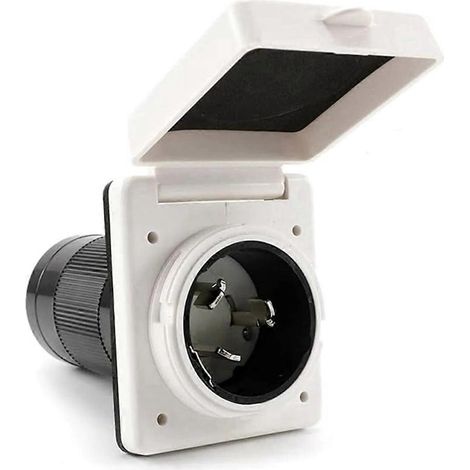 50-A-RV-Stecker mit Drehverriegelung, Landstromanschlussstecker 125 V/250 V