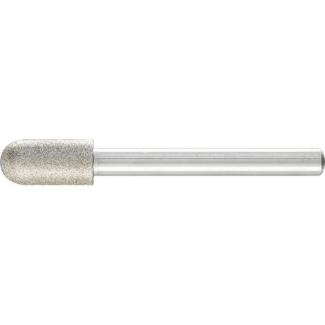 PFERD TOOLS Diamant-Schleifstift Walzenrund Ø10,0mm Schaft-Ø6 mm D126 (mit.) ideal für den Handeinsatz (1/2)