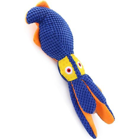 Jouet pour chien pieuvre - Jouet couineur doux non rembourré - Accessoire (1/5)