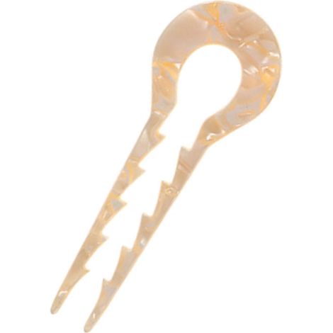 Pince à cheveux simple style français, épingle à chignon en forme de U, accessoire capillaire pour mariée, femme et fille, broche coiffure élégante – lot de 2. (1/4)