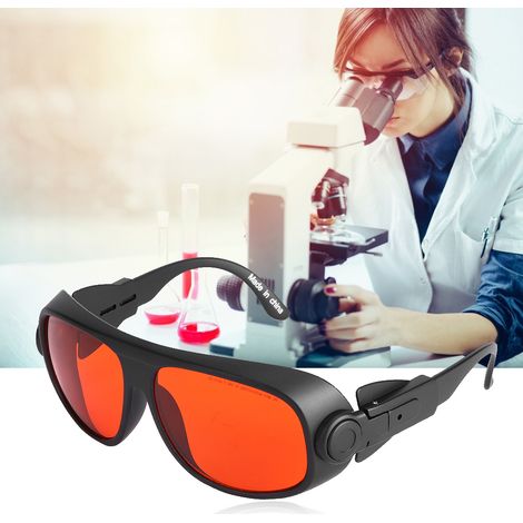Lunettes de Sécurité Laser 520-580nm pour Traitements de Peau et Épilation (1/5)