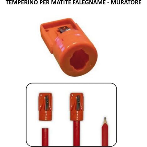 TEMPERINO PER MATITE FALEGNAME/MURATORE METRICA 49159 OFFERTA