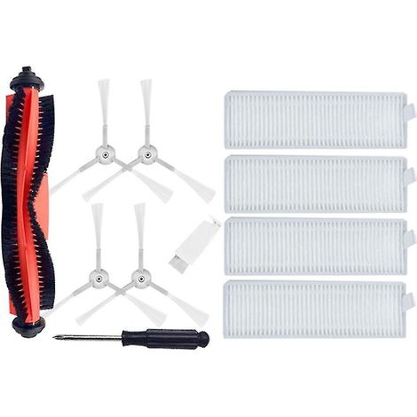 Für Xiaomi Mijia G1 Kehr- und Wischmopp: Hauptbürste, Seitenbürste, HEPA-Filter (1/4)
