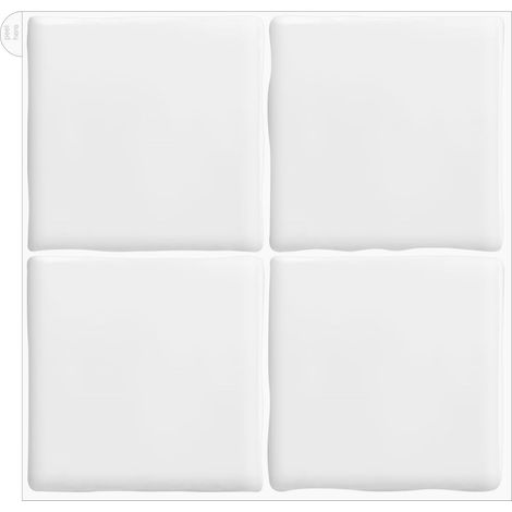 credence adhesive, Impermeablecarrelage adhesif mural salle de bain, Facile anettoyer carrelage adhesif mural cuisine pourCuisine Salle de Bain, 23x23cm, 10 Feuilles (1/5)