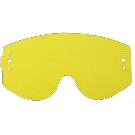 Écran simple jaune pour masque lunette cross Smith Scott moto