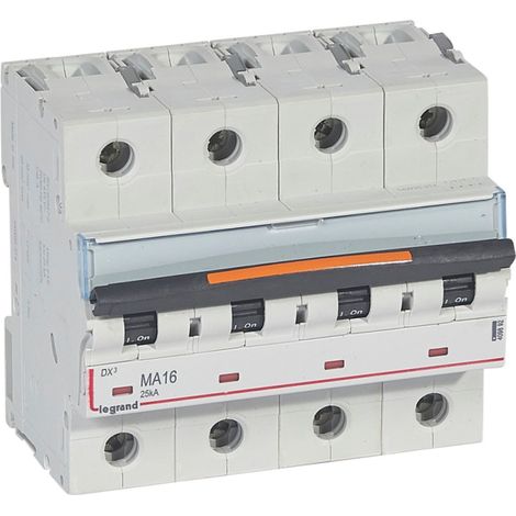 Legrand 409892 Leistungsschalter dx³ ma – Schraubanschluss/Schraubanschluss – 4-polig – 400 V – 16 A