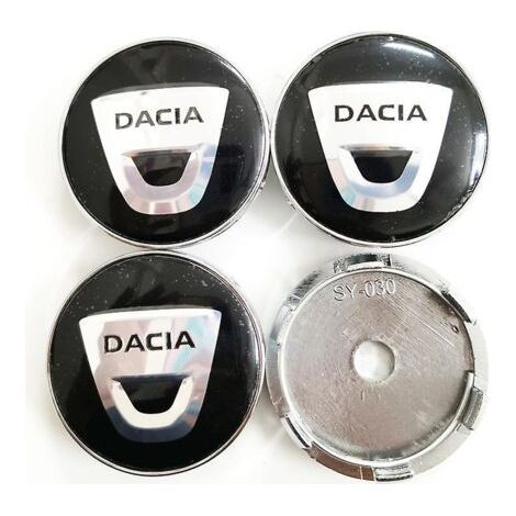 Radnabenkappen für Dacia Duster, Logan, Sandero, Stepway, Lodgy, McV 2, Dokker, 60 mm, 4er-Set (1/4)
