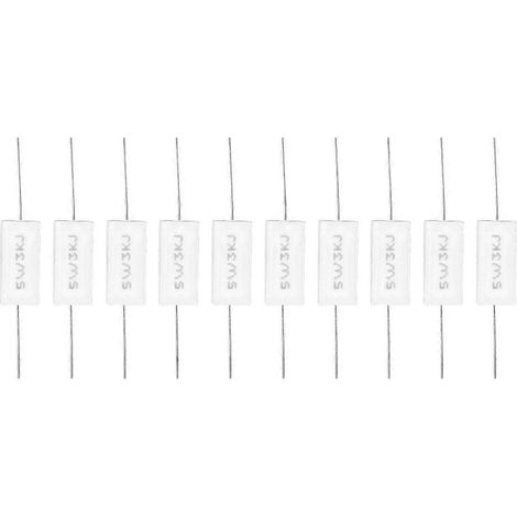 10 Stück Zementwiderstände, Leistungswiderstand, Genauigkeit ±5%, elektronische Bauteile, 5W (3KR)