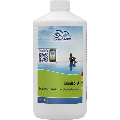 Chemoform Banisol A 1 l alkalischer Unterhaltsreiniger für Pools
