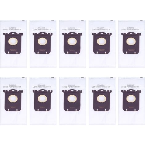 10 Pièces Sacs à Poussière Haute Performance Compatibles Aspirateur Electrolux FC8202 9130 HR8375 FC8021 HR6999 (1/5)