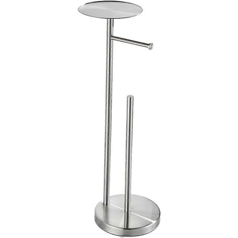 Freistehende Halter, Edelstahl, gebürstetes Silber