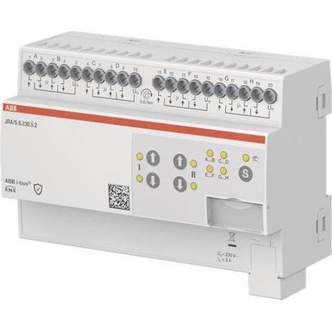 Motorizzazione per tapparelle abb jra s8.230.5.2 dimensioni compatte integrazione domotica