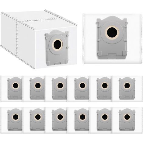 Lot de 14 sacs à poussière pour robot aspirateur Ecovacs Deebot X8 Pro Omni, X9 Pro Omni, T50 Pro Omni, X8/X9 Omni, T50/T80 Omni, T50 MAX Pro Omni, T30C Pro Omni, X11 Pro Omni - Capacité 4L (1/5)