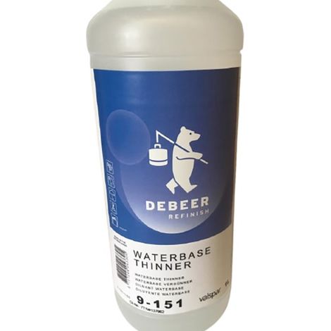DeBeer 9-151 Water 900+ SERIES VERDÜNNUNG 1 Liter