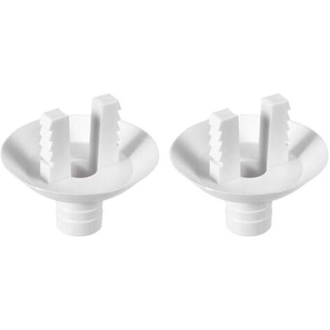 Winkel-Abluftschlauchverbinder für Split- und Fensterklimaanlagen, 28 mm, 2er-Pack (1/5)