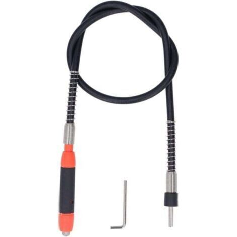 Flexible Shaft Rotary Tools, Flexible Drill Extension Cable Chucks, Flex Shaft Accessories for Engraving, Grinding and Polishing (1/4)