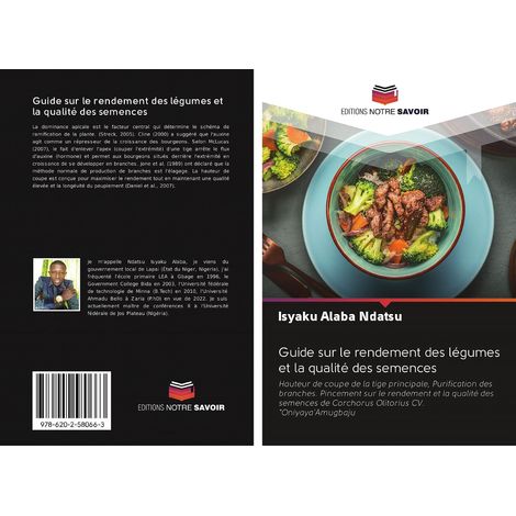Guide sur le rendement des légumes et la qualité des semences: Hauteur de coupe de la tige principale, Purification des branches. Pincement sur le de Corchorus Olitorius CV. Amugbaju