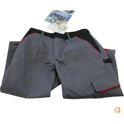 [NEUWERTIG] B-Ware Planam Bundhose Arbeitshose Highline Größe 46 Schiefer Schwarz Rot Planam