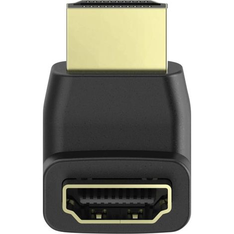 Hama 00205164 HDMI Adattatore [1x Presa HDMI - 1x Spina HDMI] Nero