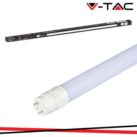 V-TAC VT-6072 Tubo LED neon 9W T8 G13 60CM in nanoplastica bianco freddo 6500K - sku 216394