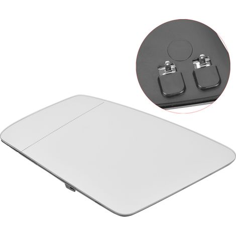 Rétroviseur Chauffant Anti-Buée Verre A3159473 Compatible Mercedes Classe C E W204 W212 Côté Conducteur Gauche (1/3)