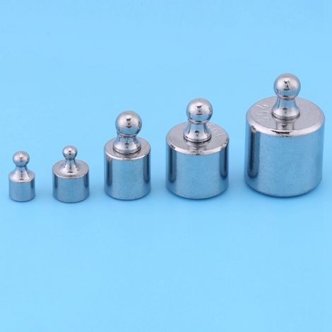 5-teiliges Präzisionswaagen-Set (1 g, 2 g, 5 g, 10 g, 20 g) – Neu (1/5)